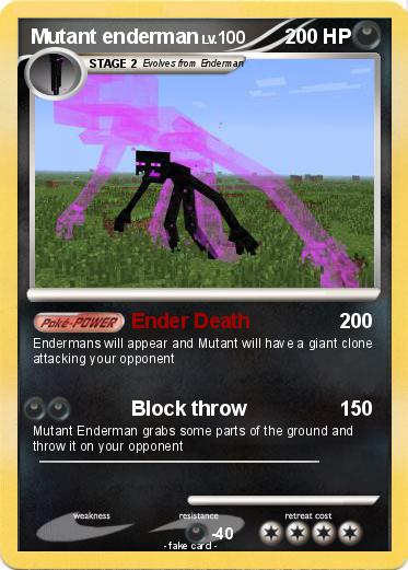 Pokemon Mutant enderman