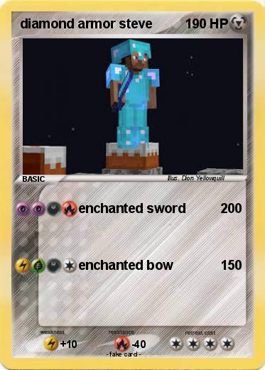 Pokemon diamond armor steve