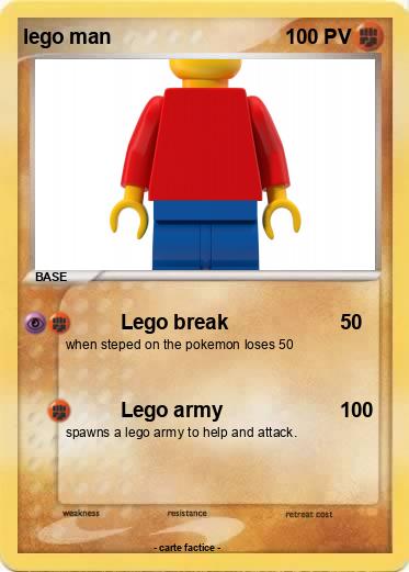 Pokemon lego man