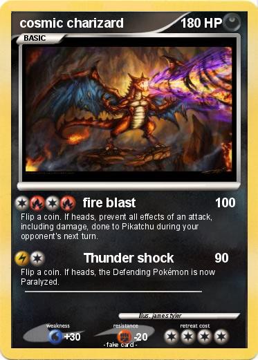 Pokemon cosmic charizard