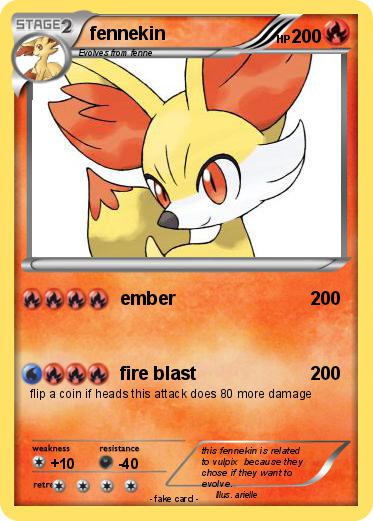 Pokemon fennekin