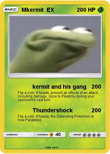 Pokemon Mkermit  EX