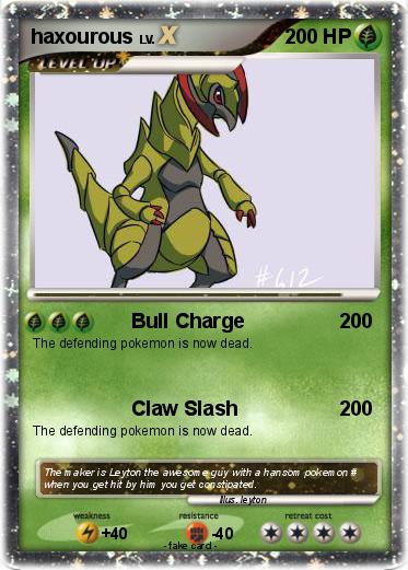 Pokemon haxourous
