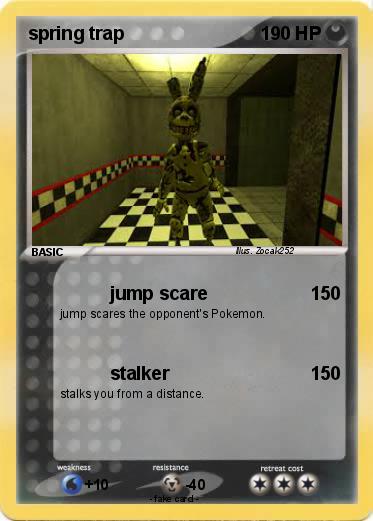 Pokemon spring trap
