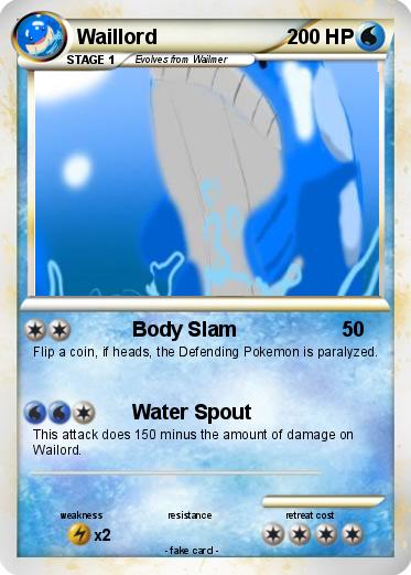 Pokemon Waillord