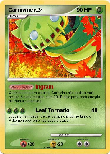 Pokemon Carnivine