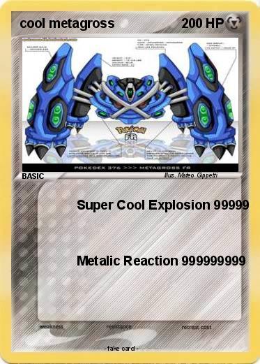 Pokemon cool metagross