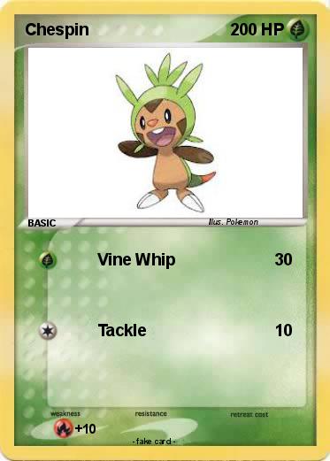 Pokemon Chespin