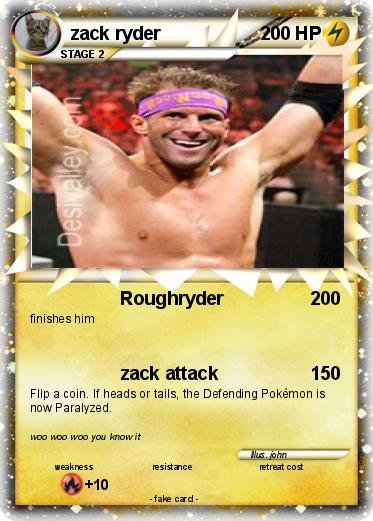 Pokemon zack ryder