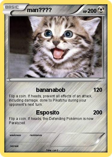Pokemon man????
