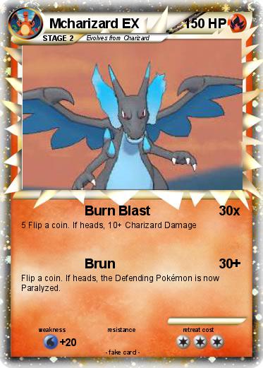 Pokemon Mcharizard EX
