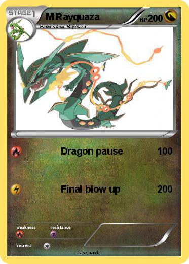 Pokemon M Rayquaza