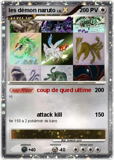 Pokemon les démon naruto