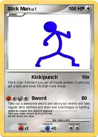 Pokemon Stick Man