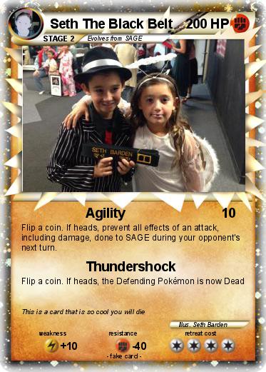 Pokemon Seth The Black Belt