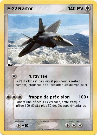 Pokemon F-22 Rartor