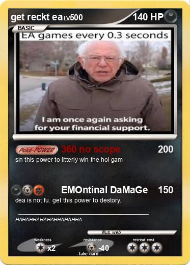 Pokemon get reckt ea