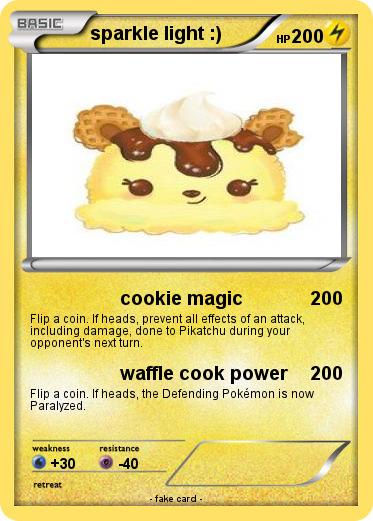 Pokemon sparkle light :)