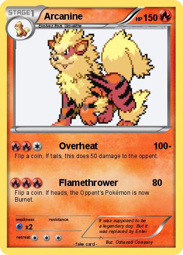 Pokemon Arcanine