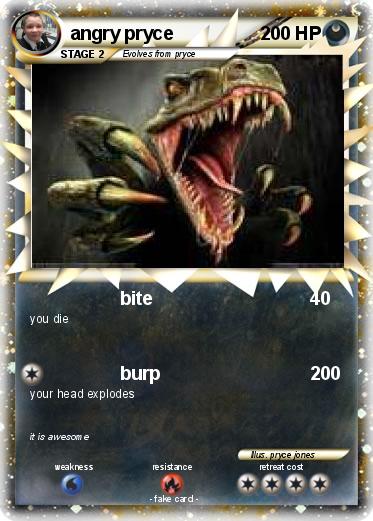 Pokemon angry pryce