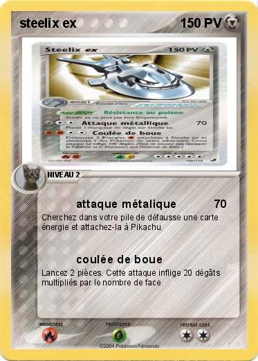 Pokemon steelix ex 