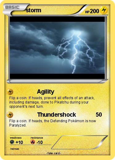 Pokemon storm