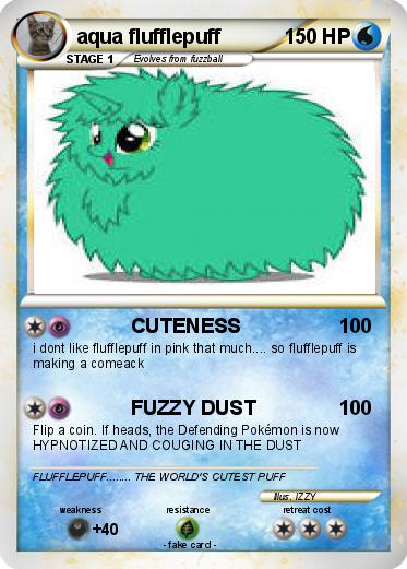 Pokemon aqua flufflepuff