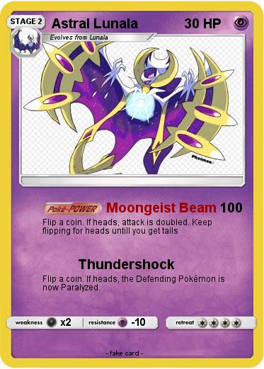 Pokemon Astral Lunala