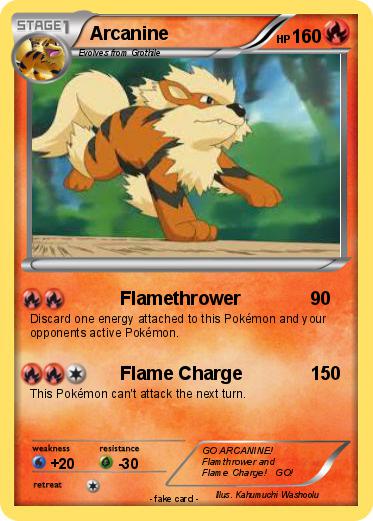 Pokemon Arcanine