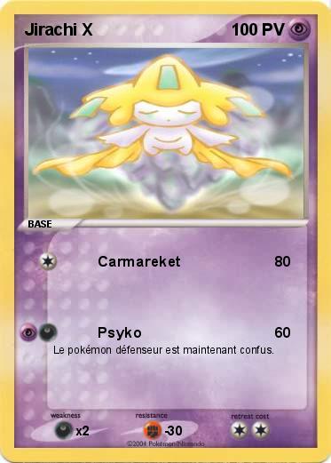 Pokemon Jirachi X