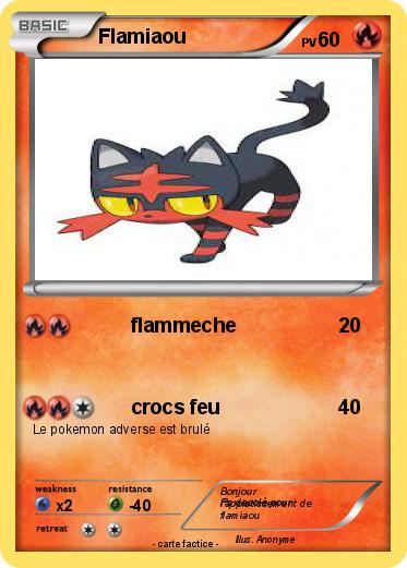 Pokemon Flamiaou