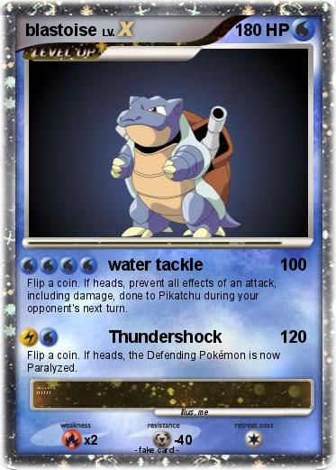 Pokemon blastoise