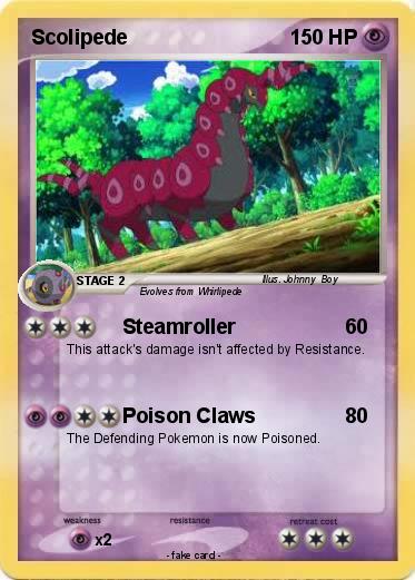 Pokemon Scolipede