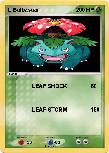 Pokemon L Bulbasuar
