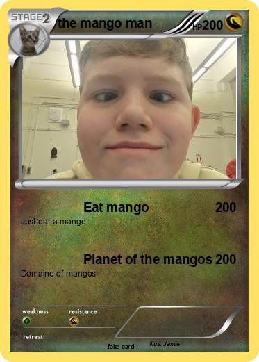 Pokemon the mango man