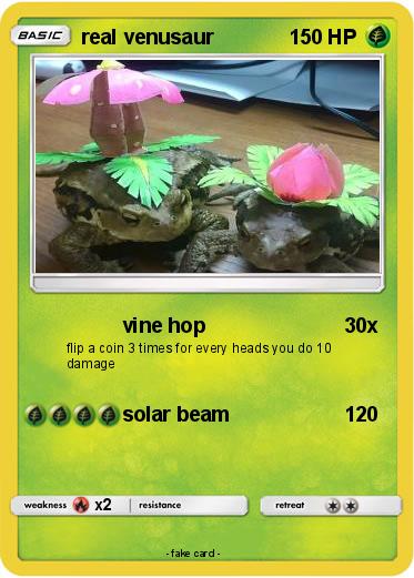 Pokemon real venusaur