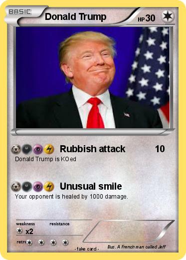 Pokemon Donald Trump