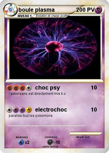 Pokemon boule plasma
