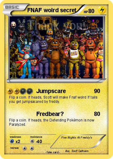 Pokemon FNAF wolrd secret
