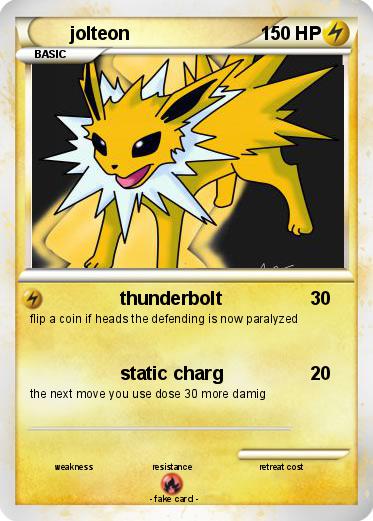 Pokemon jolteon