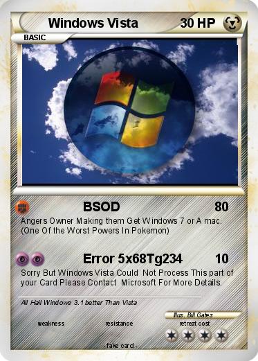 Pokemon Windows Vista