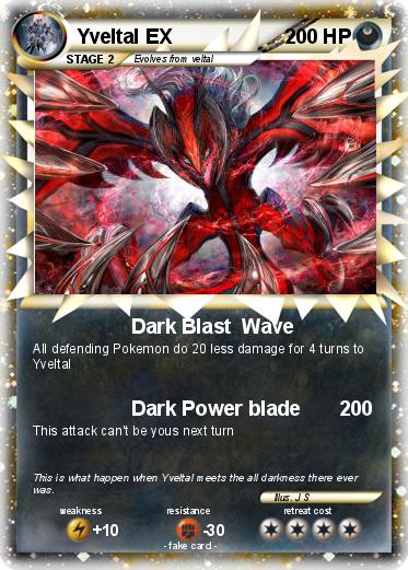 Pokemon Yveltal EX