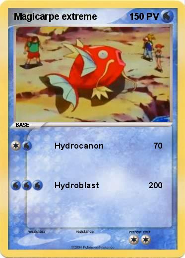 Pokemon Magicarpe extreme                                     