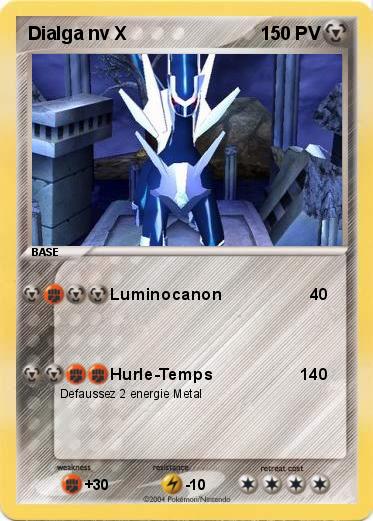 Pokemon Dialga nv X