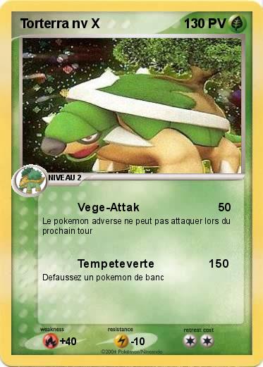 Pokemon Torterra nv X                                                    