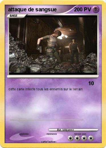 Pokemon attaque de sangsue