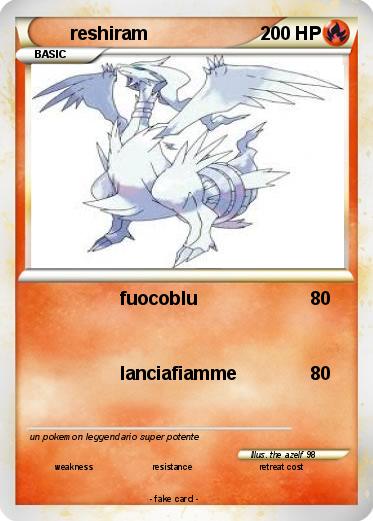 Pokemon reshiram