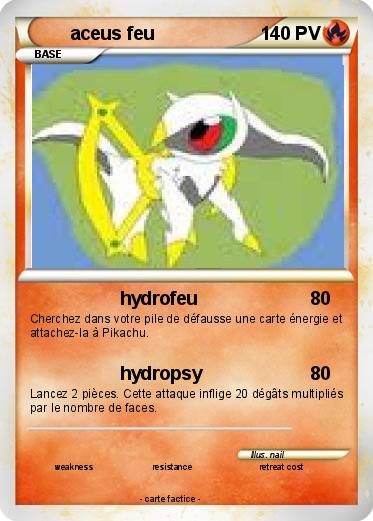 Pokemon aceus feu