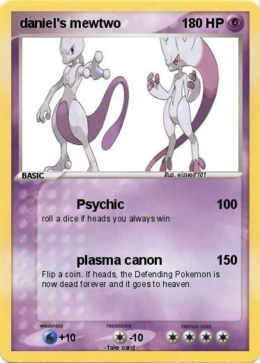 Pokemon daniel's mewtwo