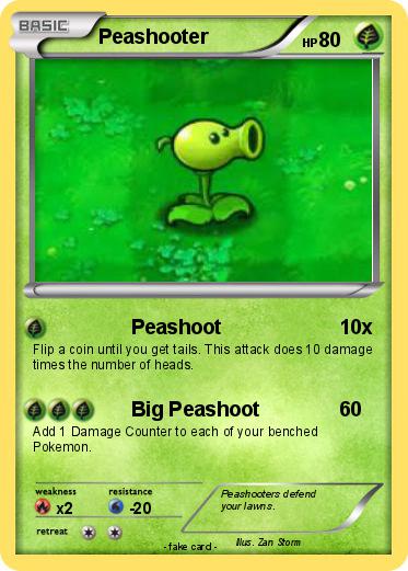 Pokemon Peashooter